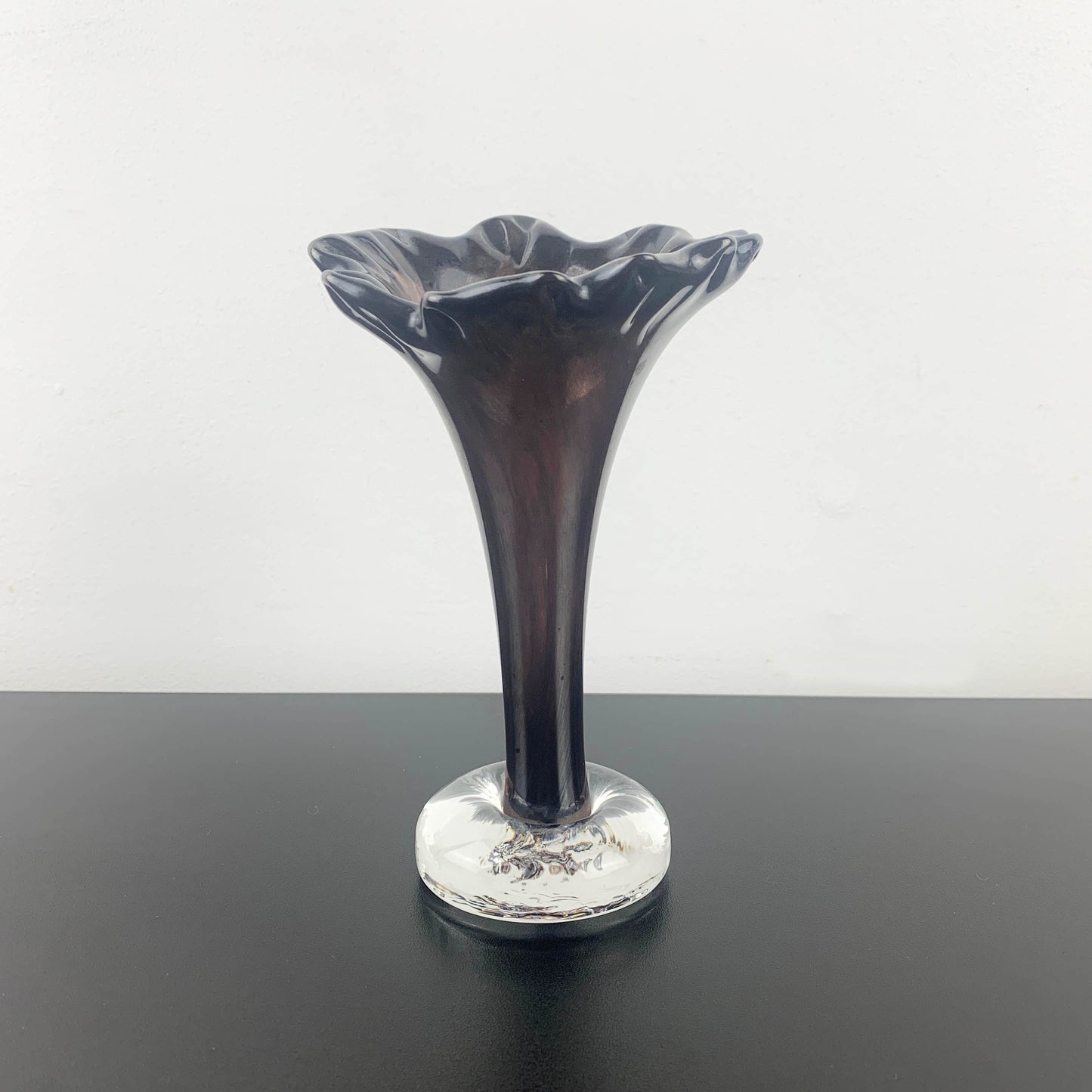 Studiolasi Finland Freeform Art Glass Bud Vase