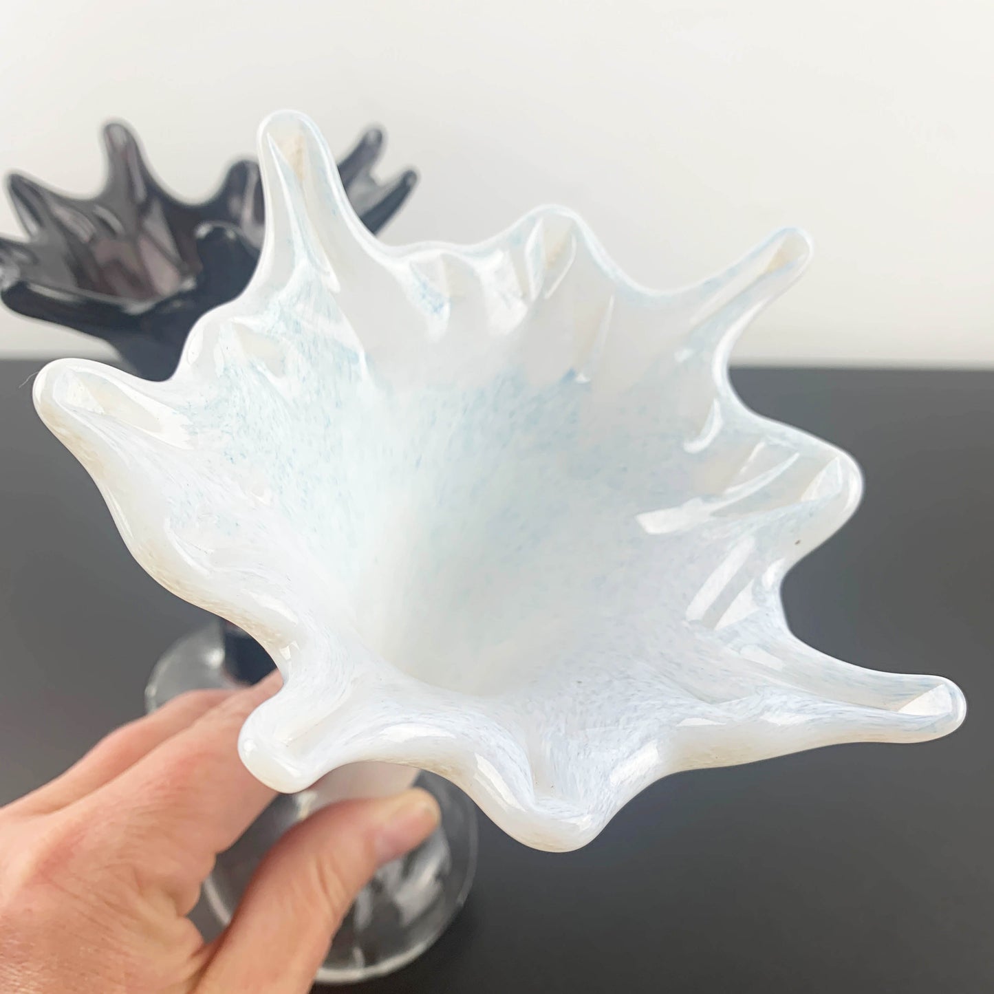 Studiolasi Finland Freeform Art Glass Bud Vase