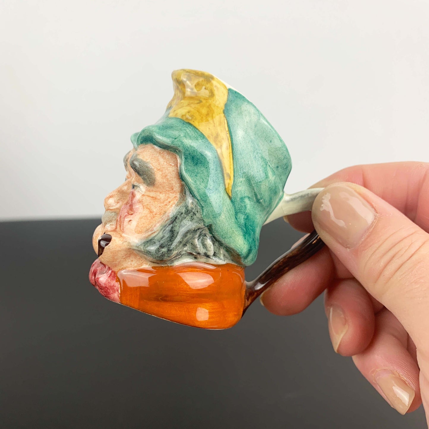 SylvaC Pottery Miniature Character Jug 'Gaffer'