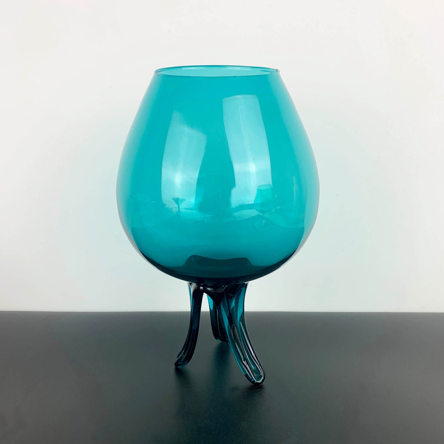 Oversize Art Glass Brandy Balloon
