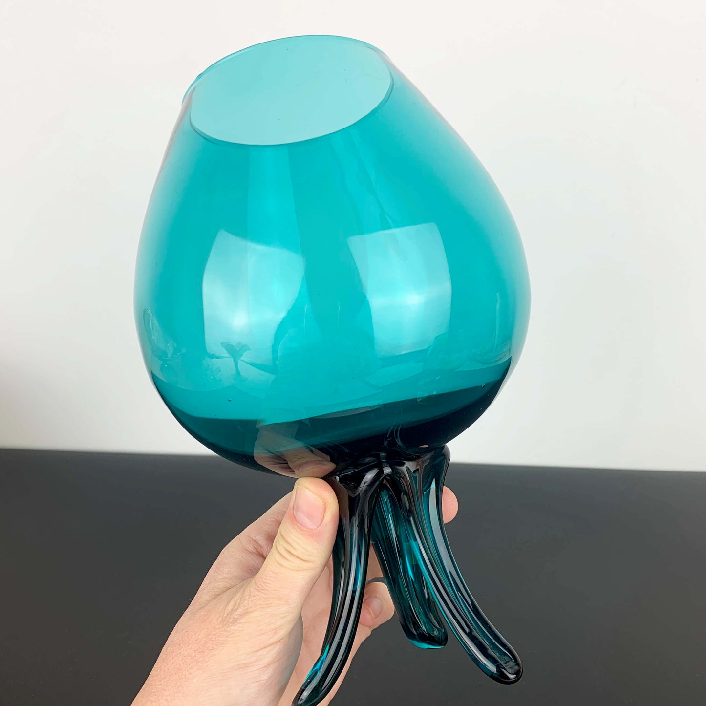 Oversize Art Glass Brandy Balloon