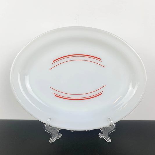 Termocrisa Mexico Red Line Oval Platter