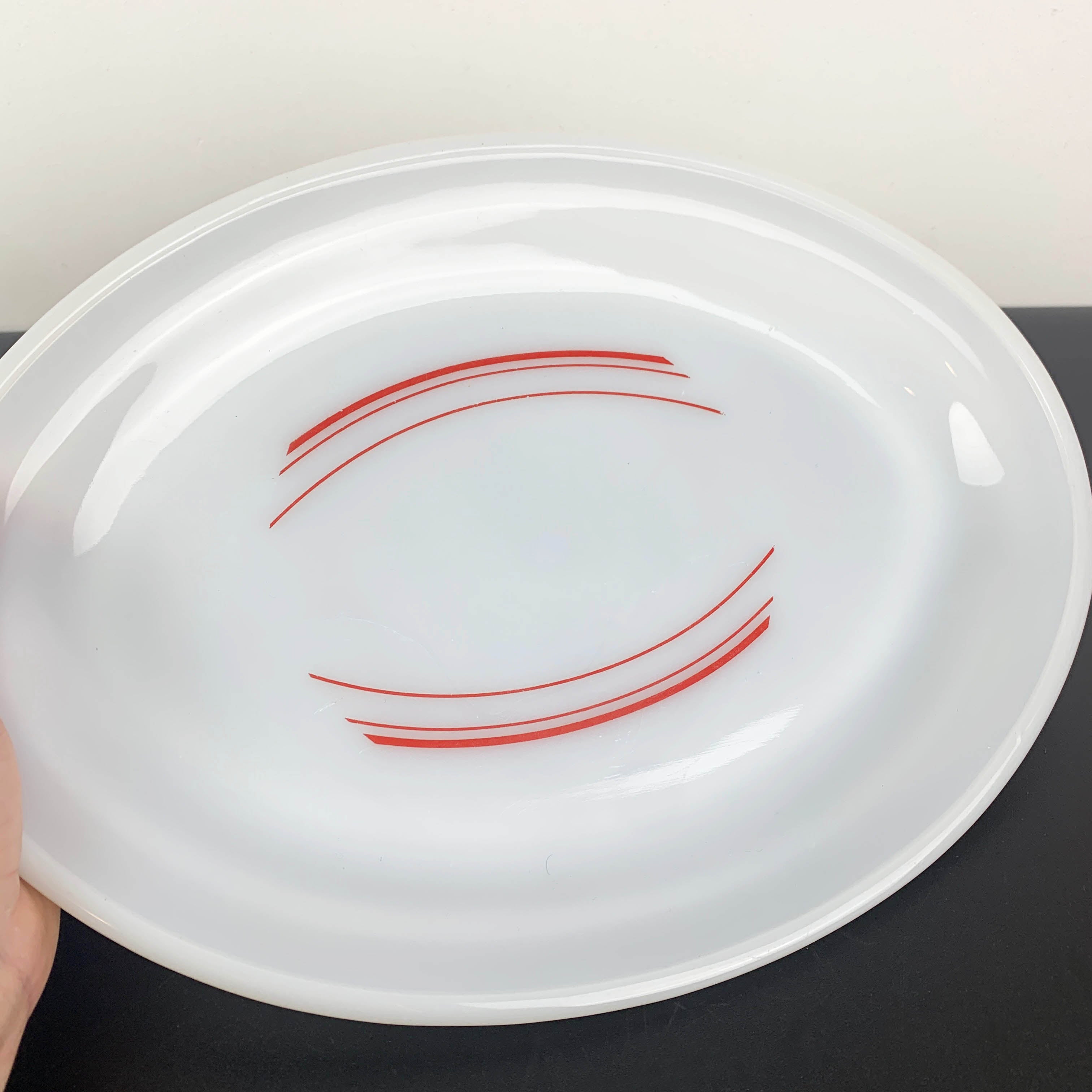 Termocrisa Mexico Red Line Oval Platter – Luvva Home & Gift