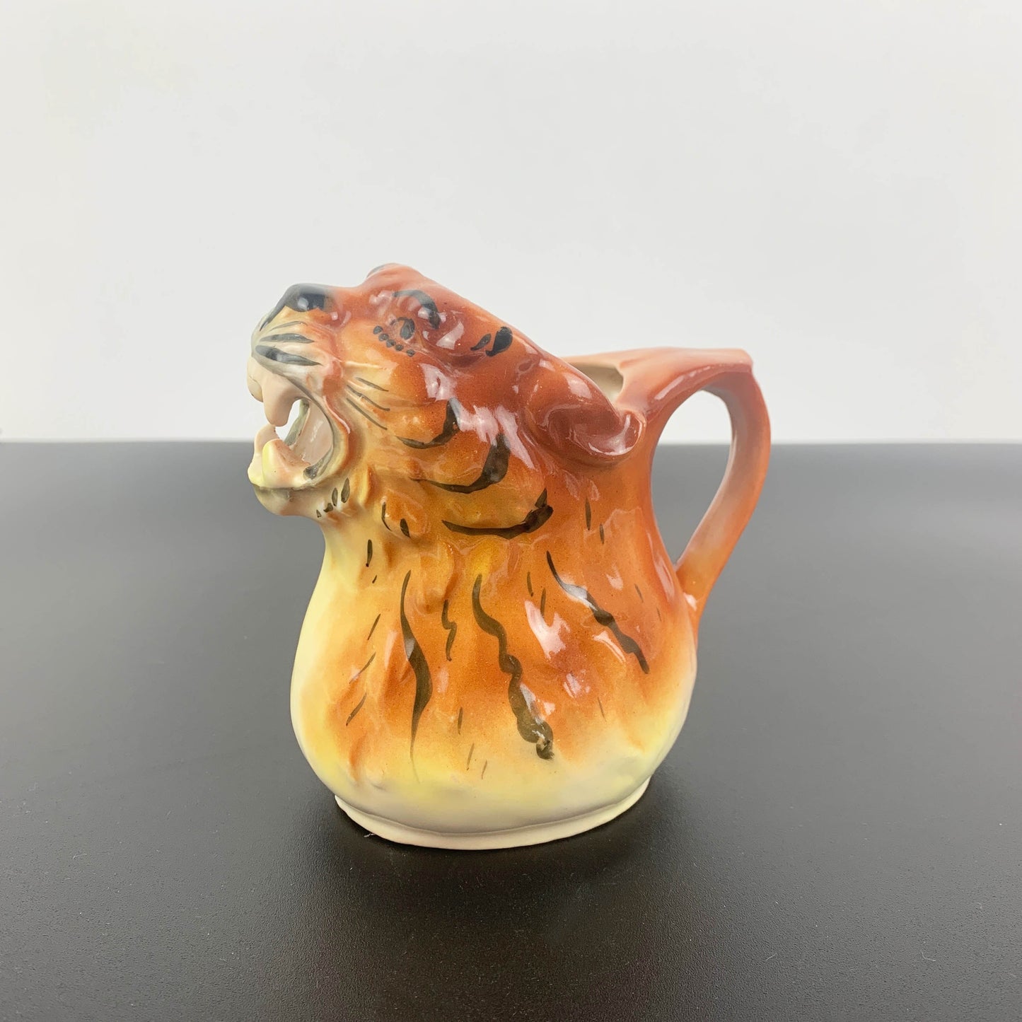 German Porcelain Small Tiger Jug