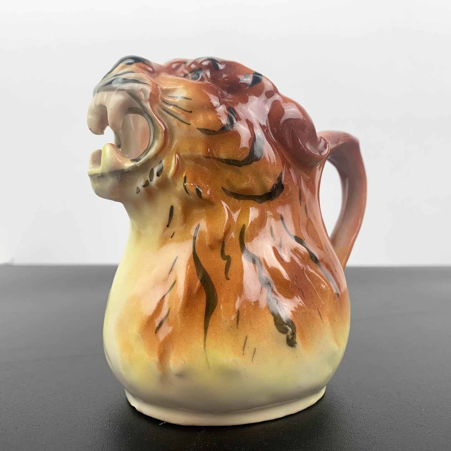 German Porcelain Small Tiger Jug