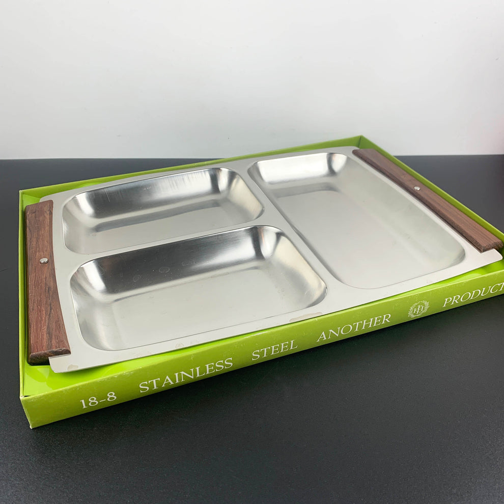 Stainless Steel Sectioned Tray – Luvva Home & Gift
