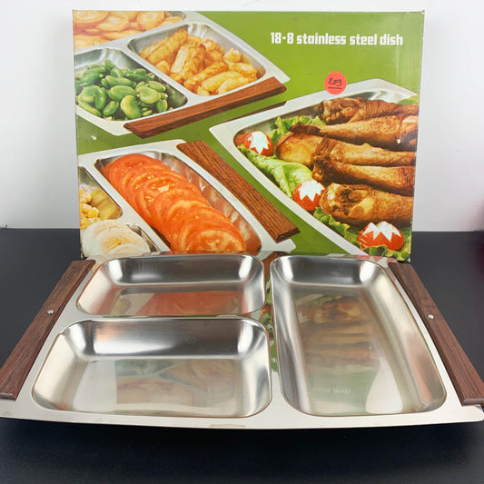 Stainless Steel Sectioned Tray