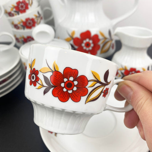 Tirschenreuth Germany Mid Century Coffee Service