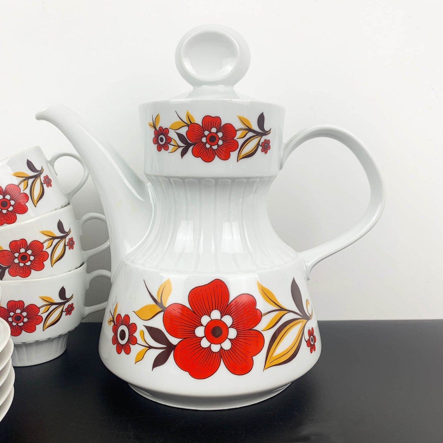Tirschenreuth Germany Mid Century Coffee Service