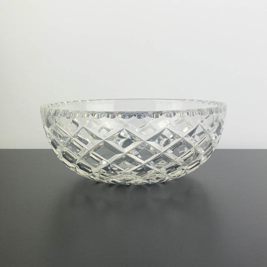 Bohemia Crystal Diamond Cut Salad Bowl