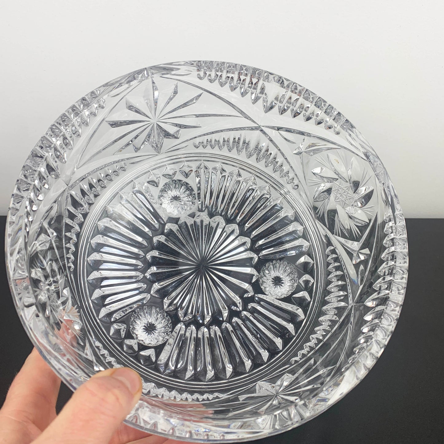 Crystal Tri Foot Presentation Bowl