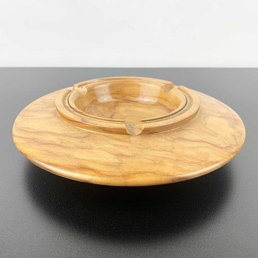 Handcrafted Turned Timber Ashtray