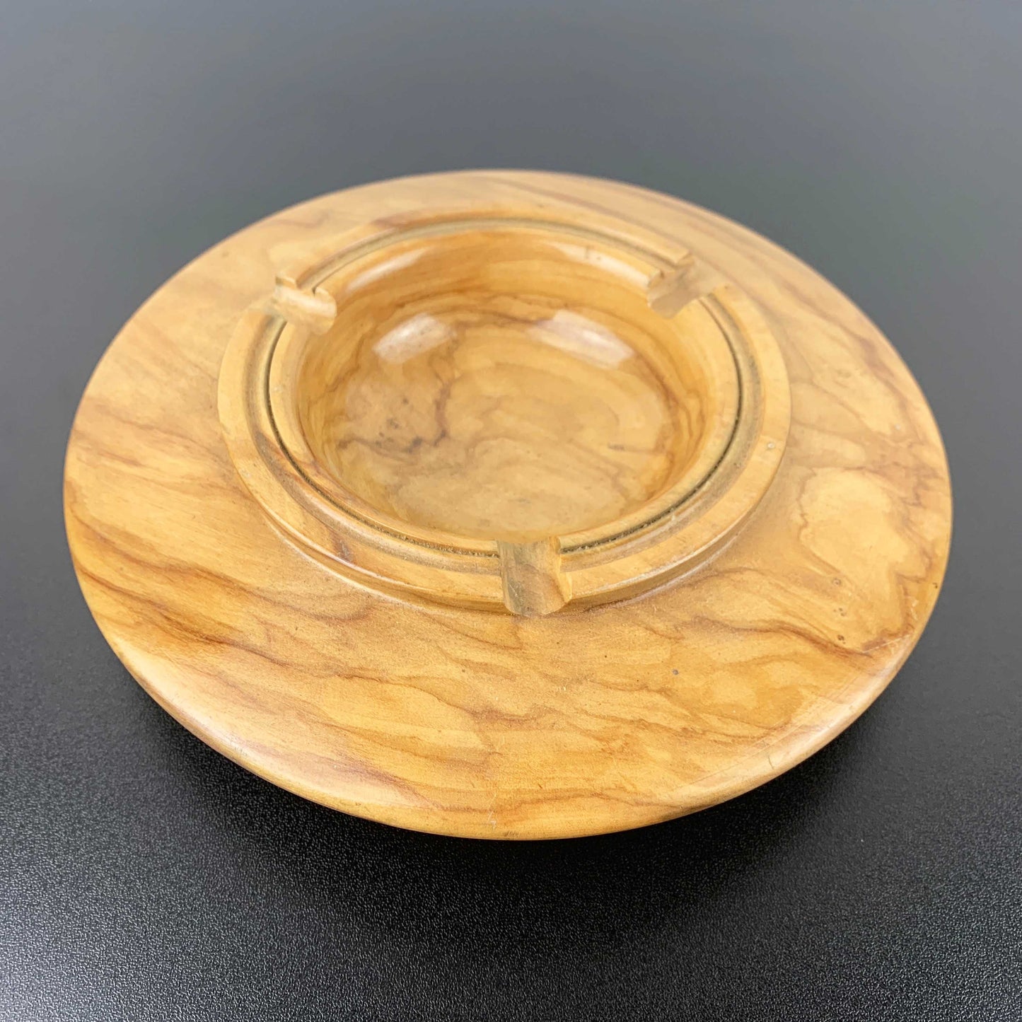 Handcrafted Turned Timber Ashtray