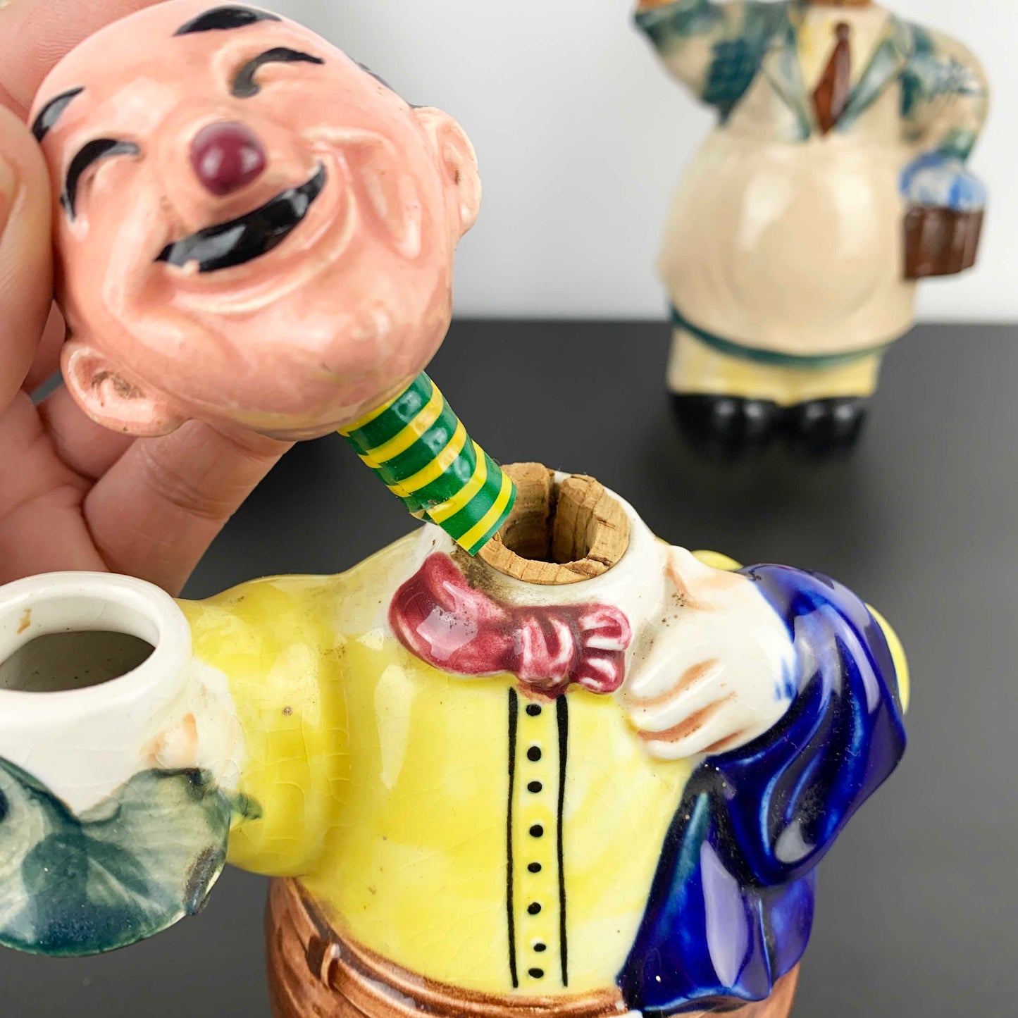Ceramic Italian Waiter Decanters