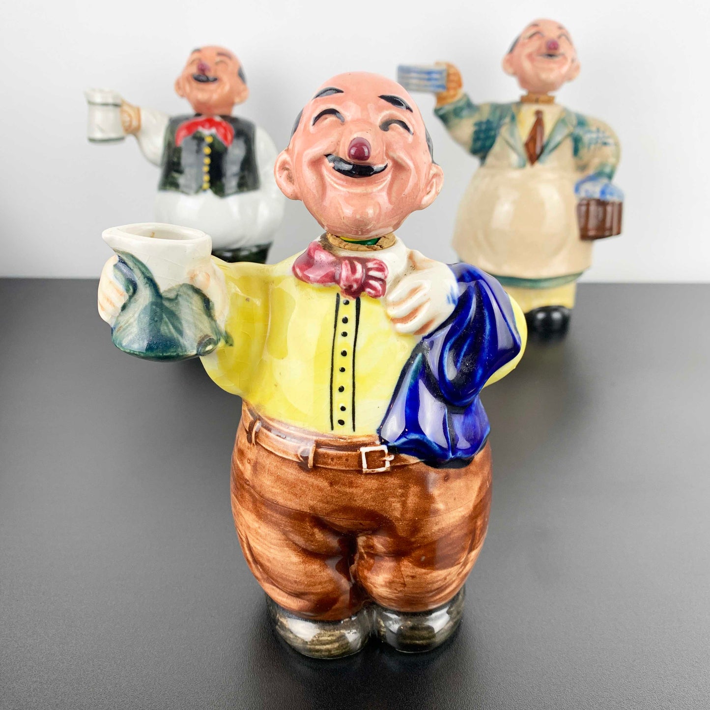 Ceramic Italian Waiter Decanters