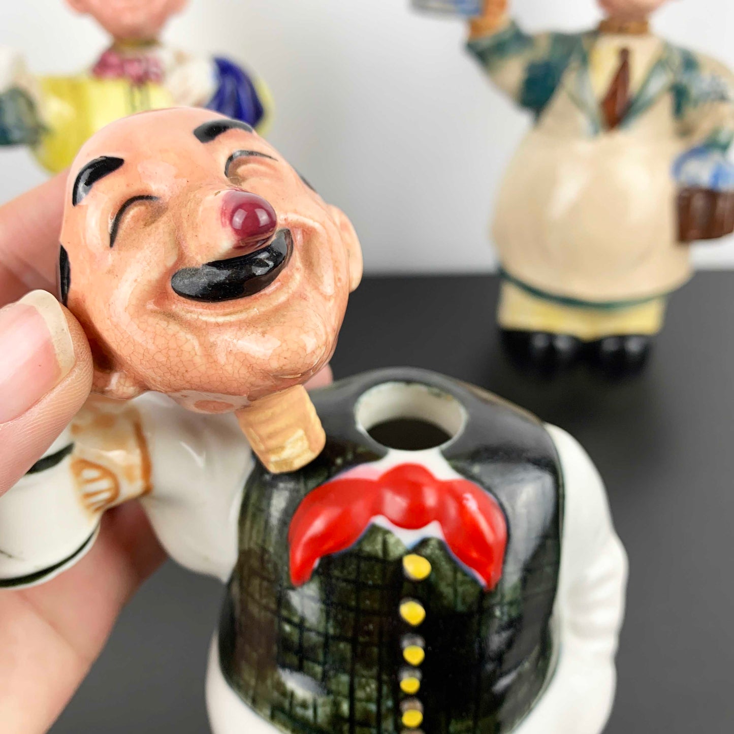 Ceramic Italian Waiter Decanters