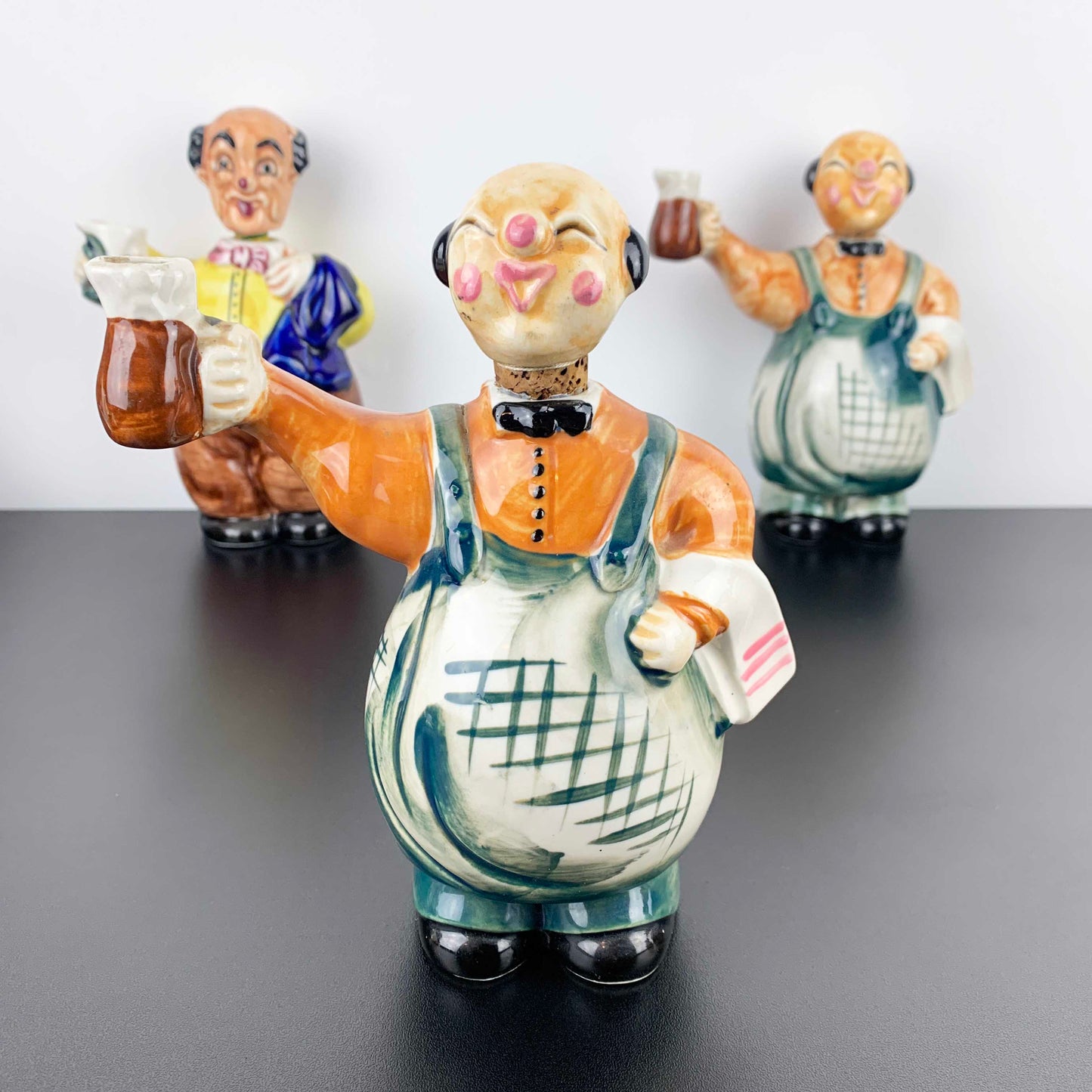 Ceramic Italian Waiter Decanters