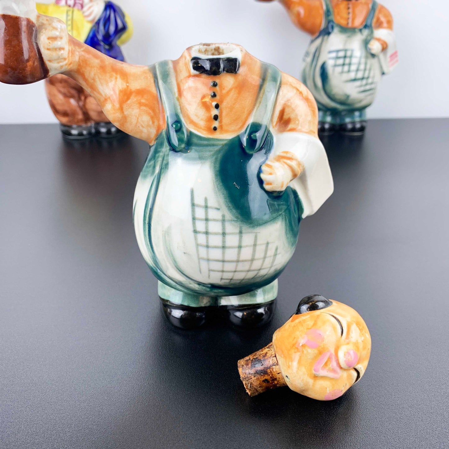 Ceramic Italian Waiter Decanters