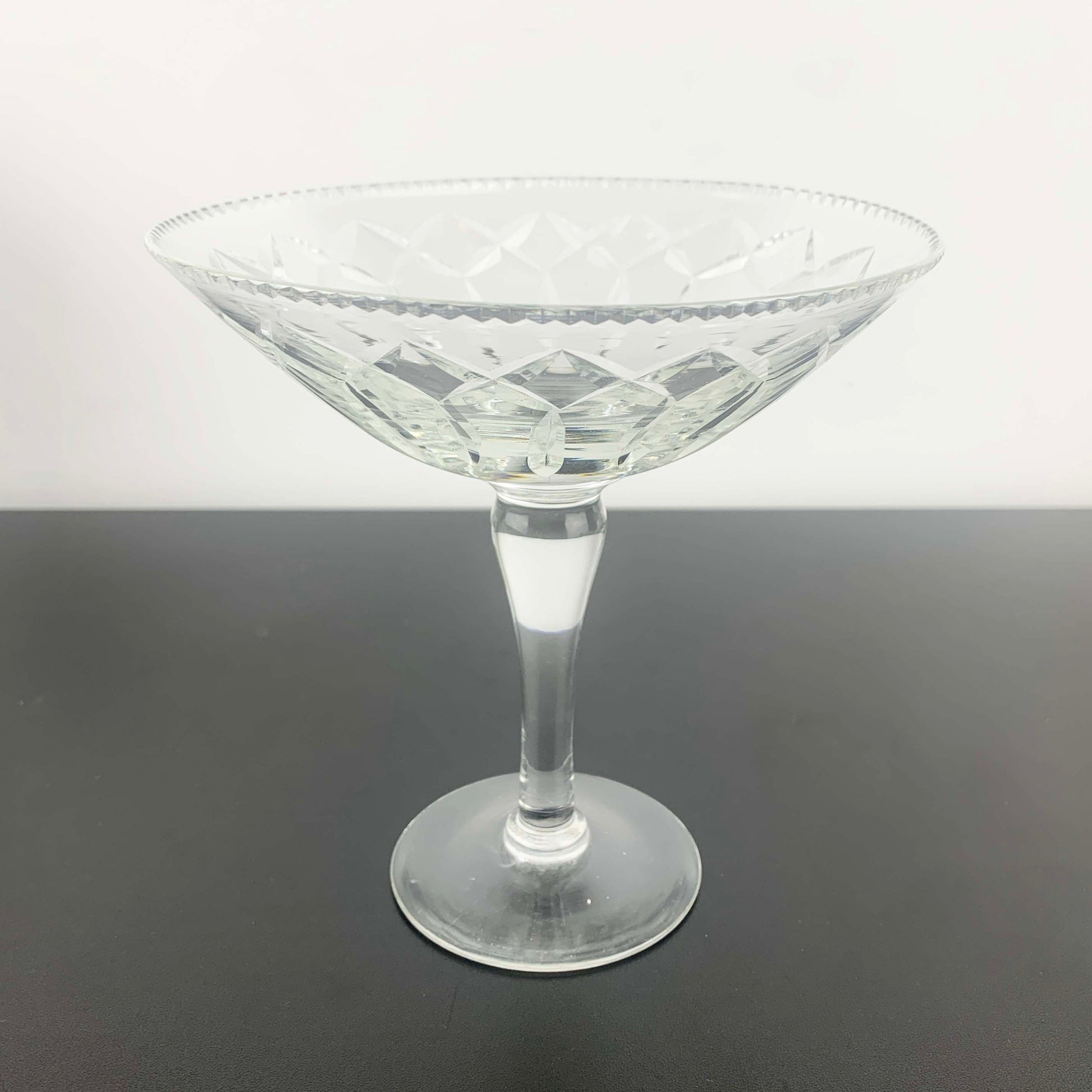 Webb Corbett crystal compote