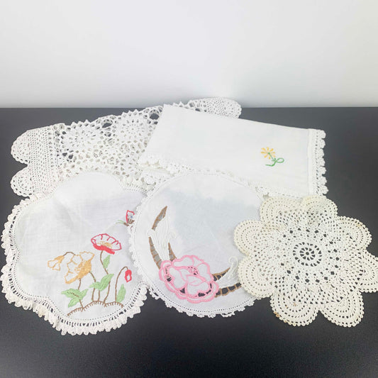 Vintage White Doyley Collection