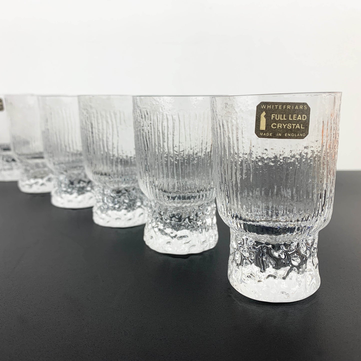 Whitefriars 'Eiger' Sherry and Aperitif Glass Set