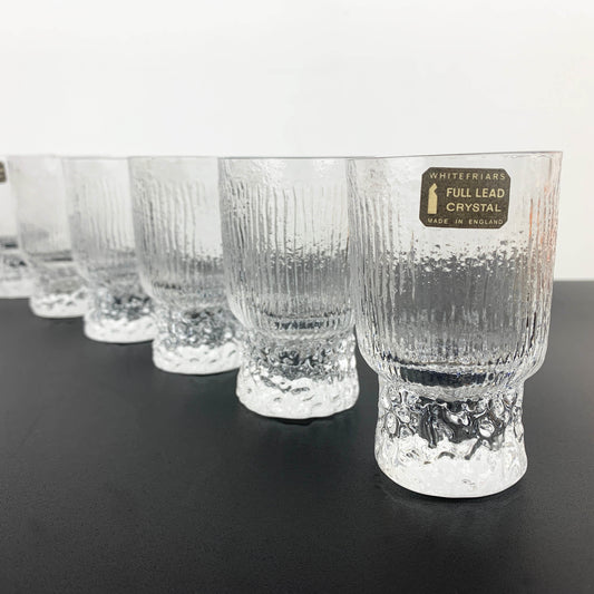 Whitefriars 'Eiger' Sherry and Aperitif Glass Set