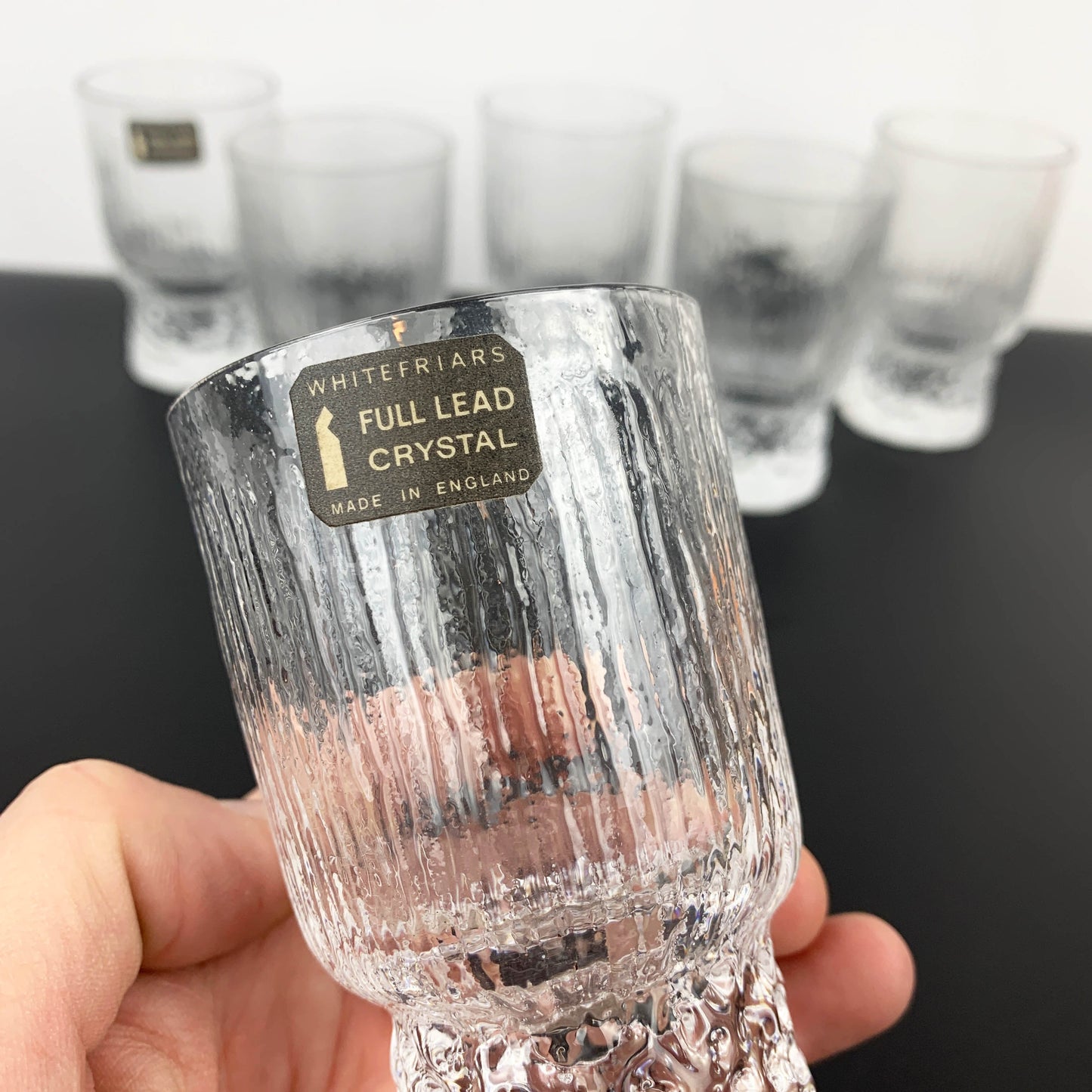 Whitefriars 'Eiger' Sherry and Aperitif Glass Set