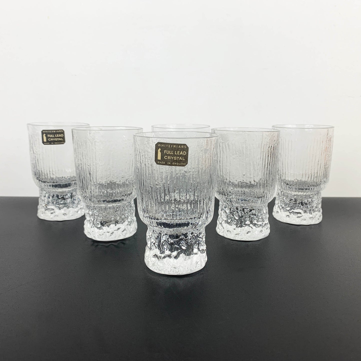 Whitefriars 'Eiger' Sherry and Aperitif Glass Set