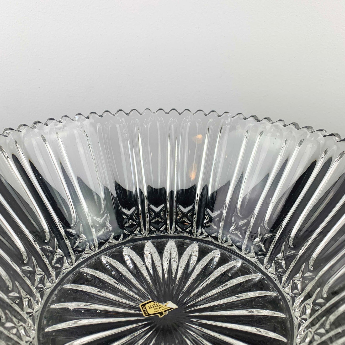 Zajecar Crystal 'Louvre' Presentation Bowl