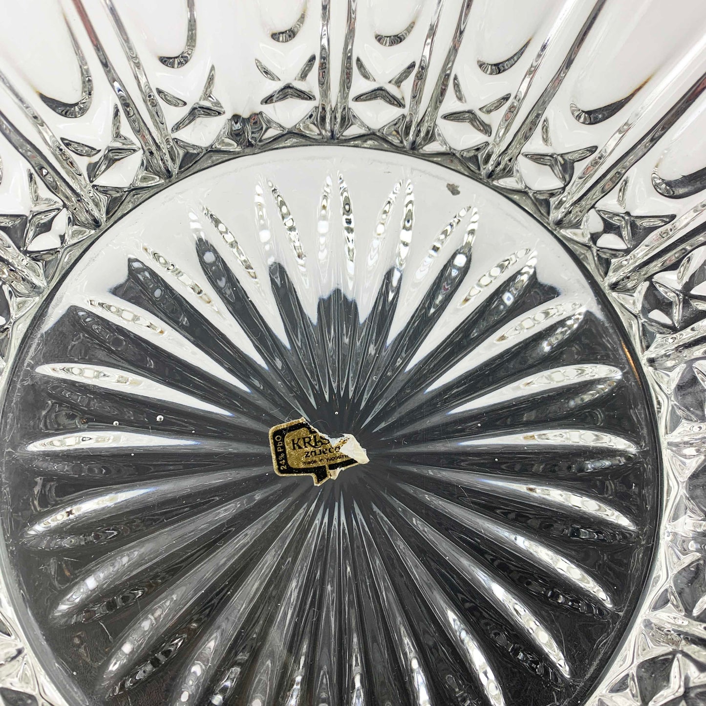 Zajecar Crystal 'Louvre' Presentation Bowl