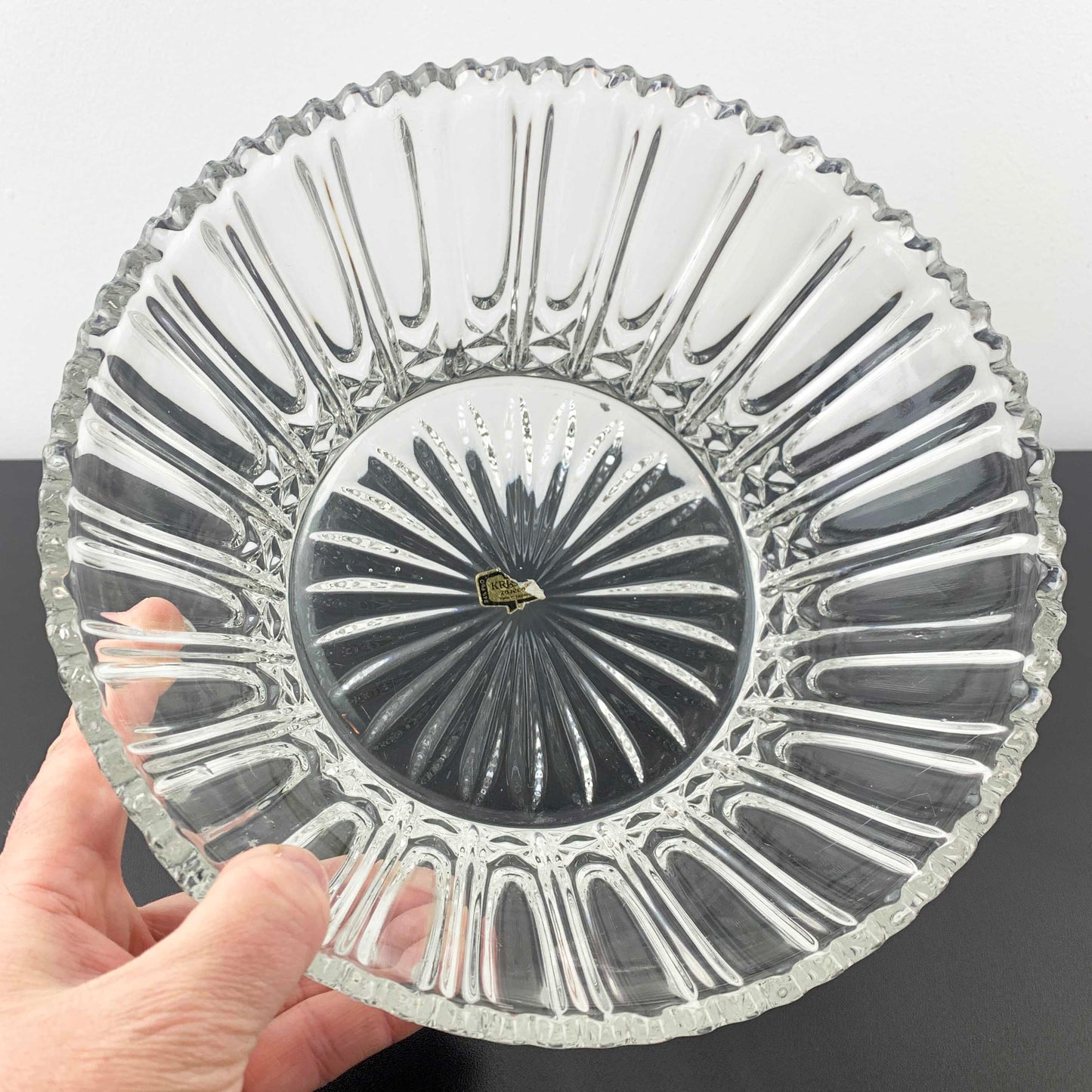 Zajecar Crystal 'Louvre' Presentation Bowl
