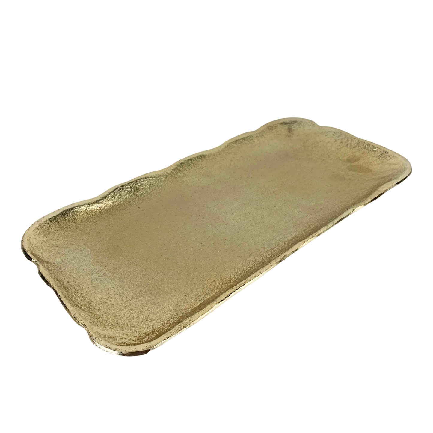 Gold Rectangle Decor Tray