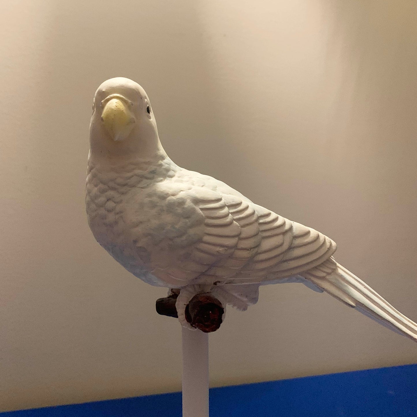 Parrot on Perch Figural Ornament