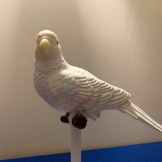 Parrot on Perch Figural Ornament