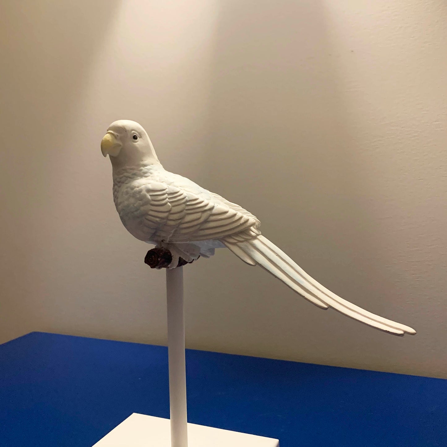 Parrot on Perch Figural Ornament